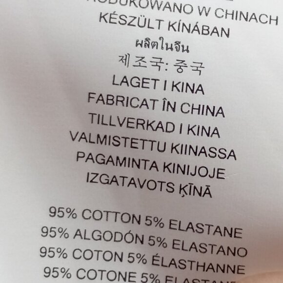 MICHAEL Michael Kors Boat Neck Pink/White Striped Top with Gold Zipper Sleeves S - Picture 9 of 9